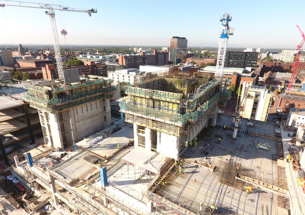 24 09 2018 Mecanoo’s Manchester Engineering Campus Development Tops Out 0 